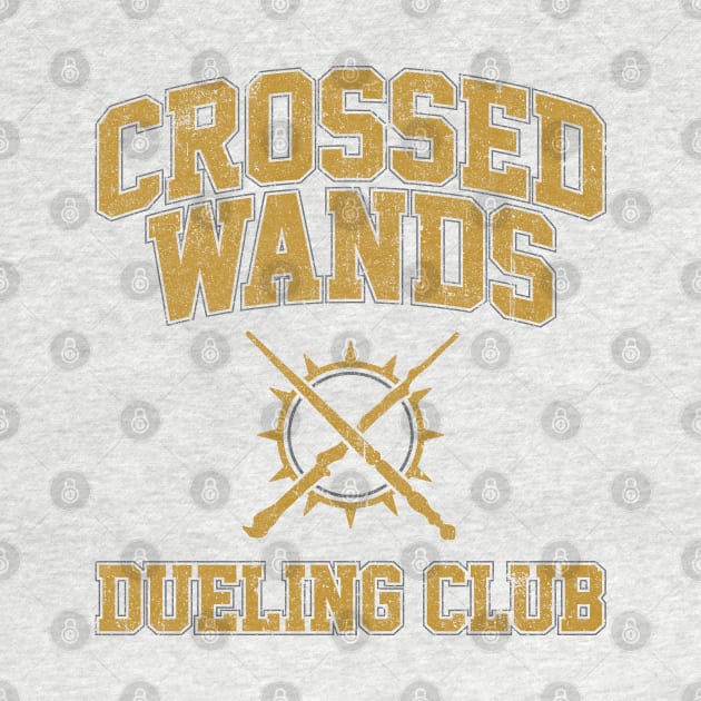 Crossed Wands Dueling Club (Variant) by huckblade